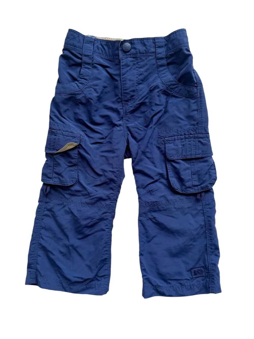 REI Nylon Blue Cargo Hiking Pants Size 18M